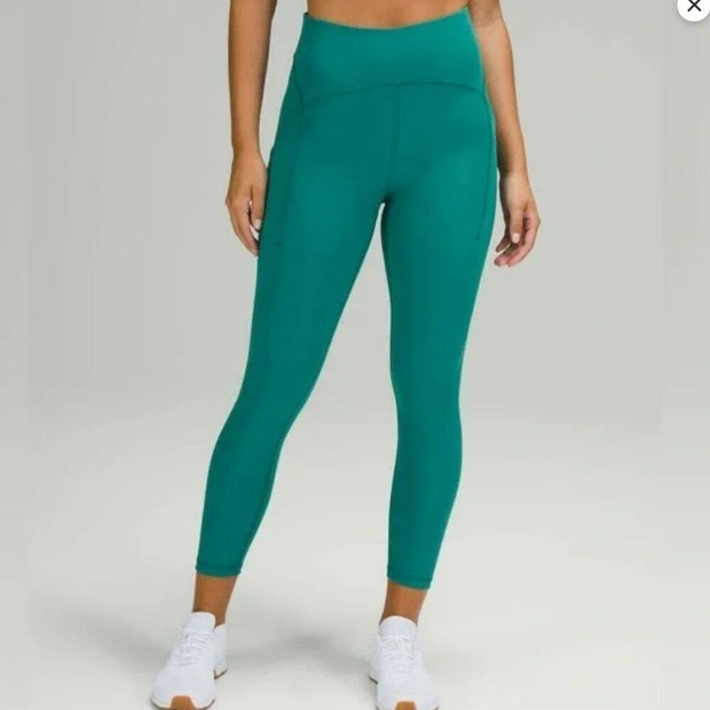 Lululemon Women's Power Thru High Rise Crop 23" Leggings